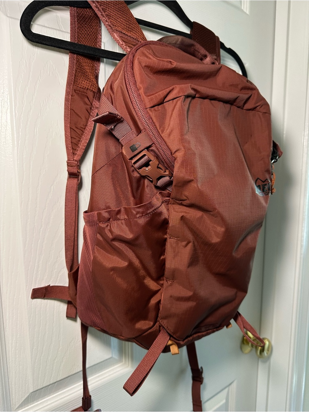 REI Rust Brown Daypack Backpack - Picture 3 of 4